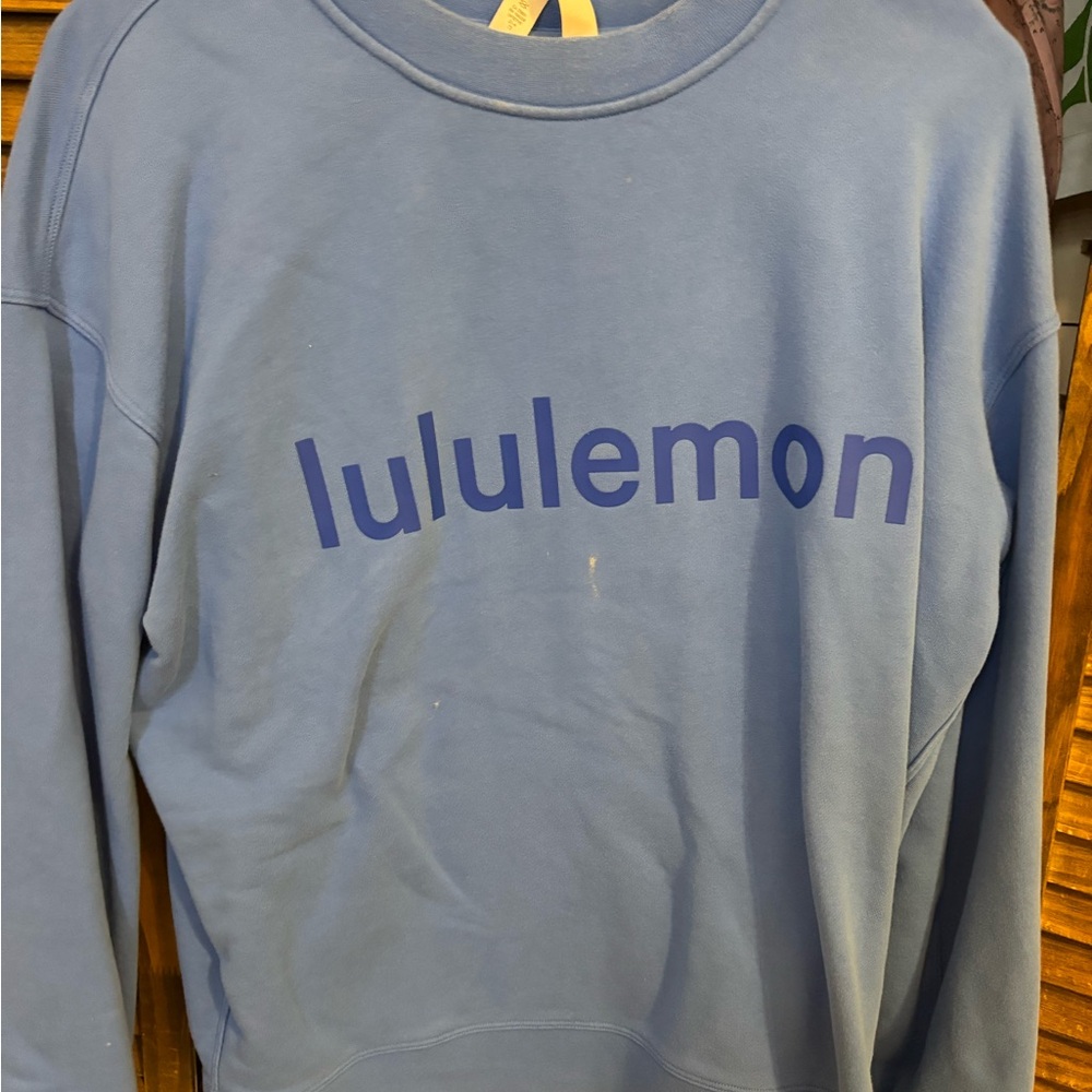 Lululemon Blue Sweatshirt